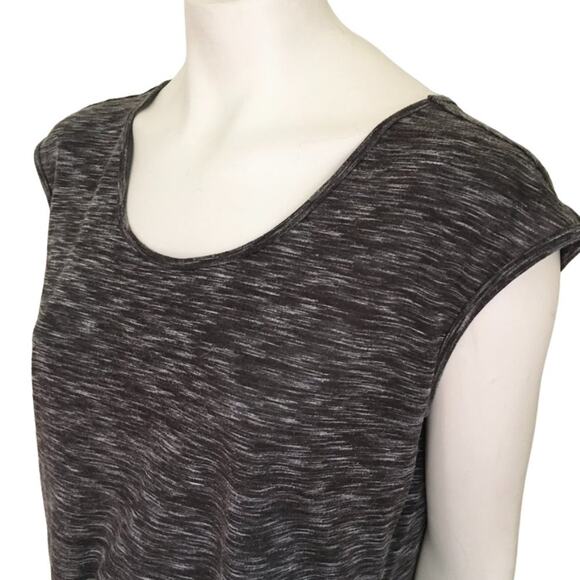 MOSSIMO Sheer Back Lightweight Hi Low Jersey Knit Shirt SZ L - Picture 2 of 10